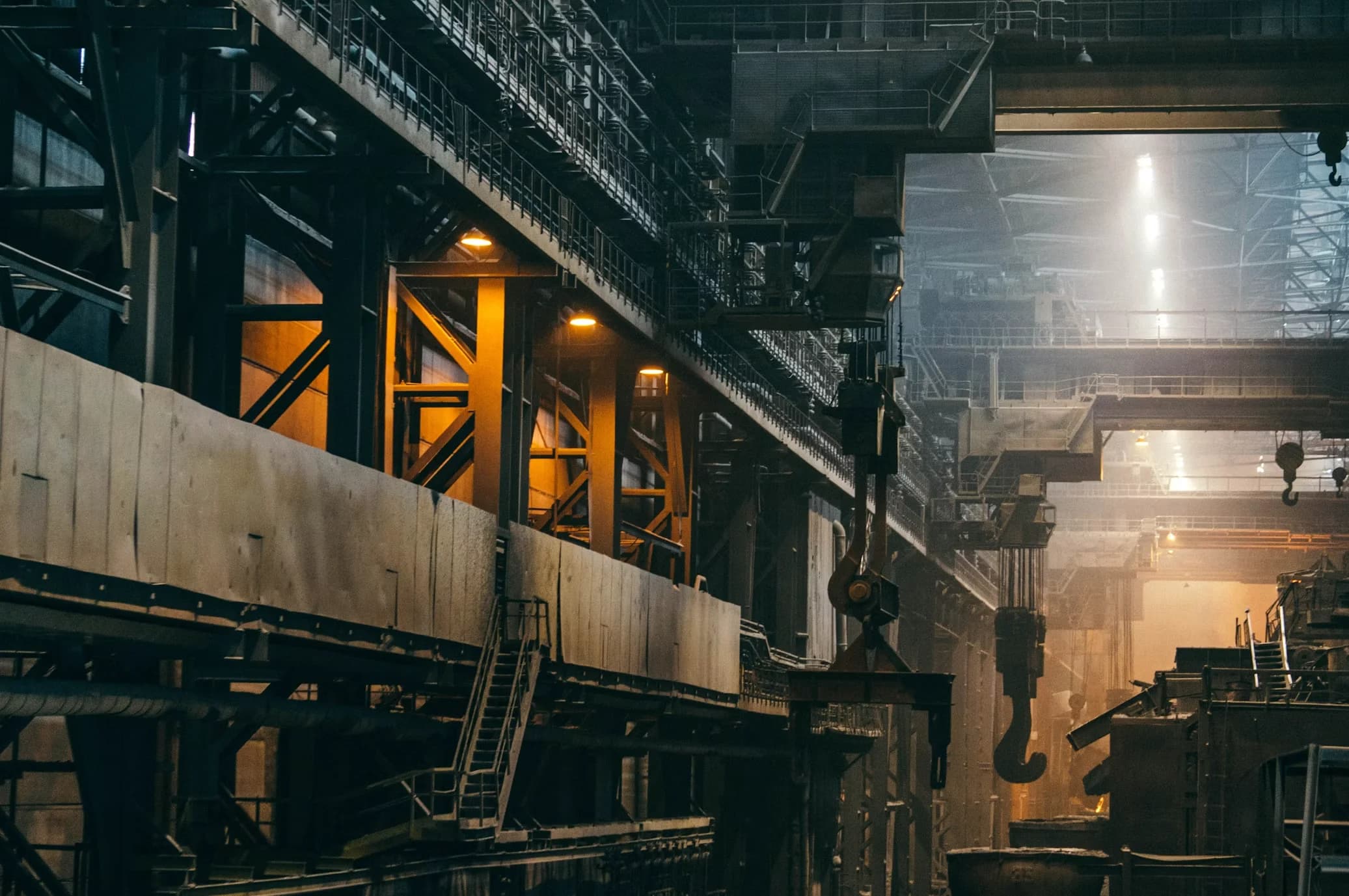 Manufacturing plant floor